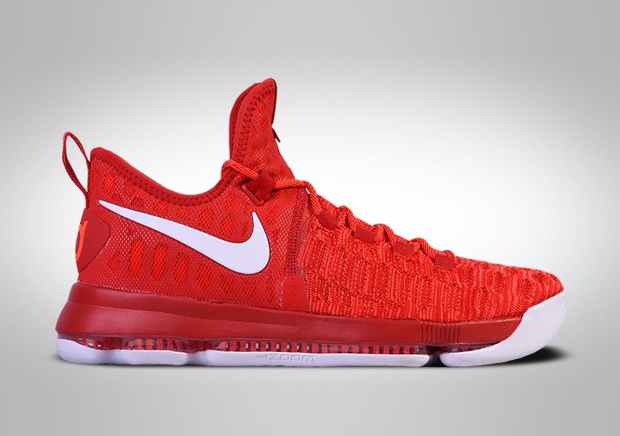 kd red basketball shoes