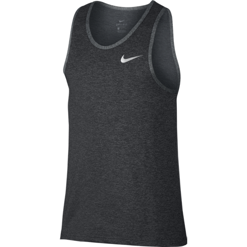 NIKE HYPER ELITE BASKETBALL TANK ANTHRACITE