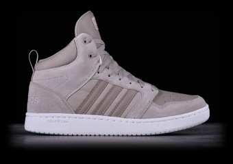 ADIDAS CLOUDFOAM SUPER HOOPS MID LIGHT BROWN