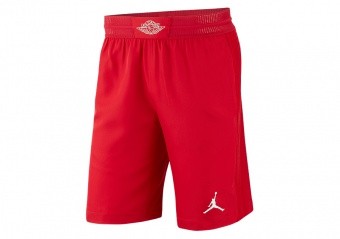 NIKE AIR JORDAN ULTIMATE FLIGHT BASKETBALL SHORTS GYM RED