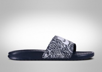 NIKE BENASSI JUST DO IT SLIDE PRINT OBSIDIAN