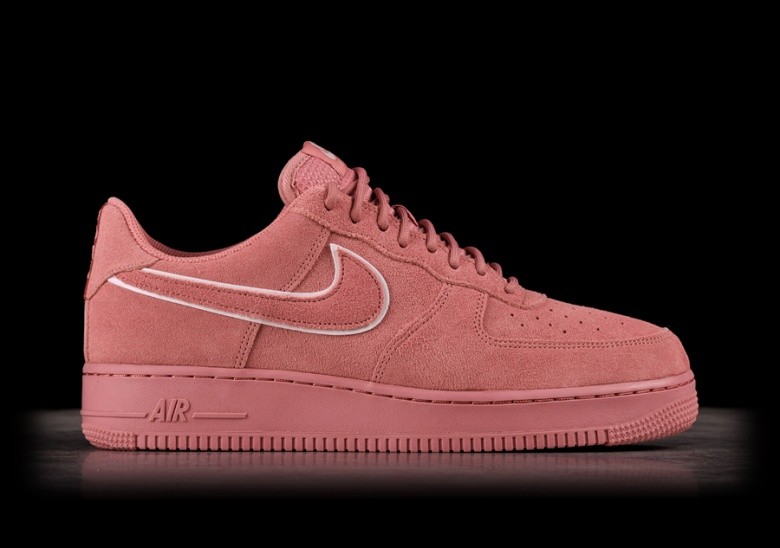 NIKE AIR FORCE 1 '07 LV8 SUEDE RED 