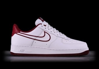 air force 1 red leather