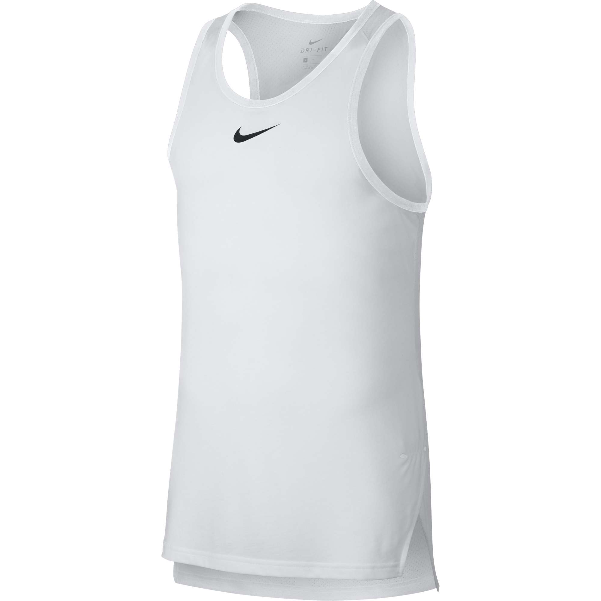 NIKE BREATHE ELITE BASKETBALL TOP WHITE