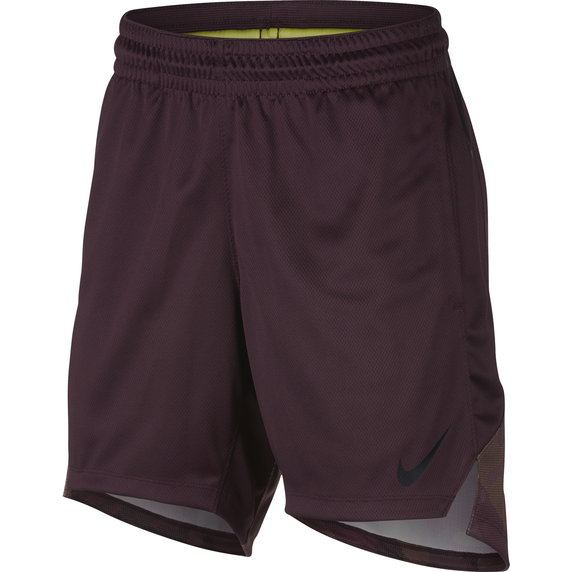 NIKE WOMEN'S ELITE SHORTS BURGUNDY CRUSH