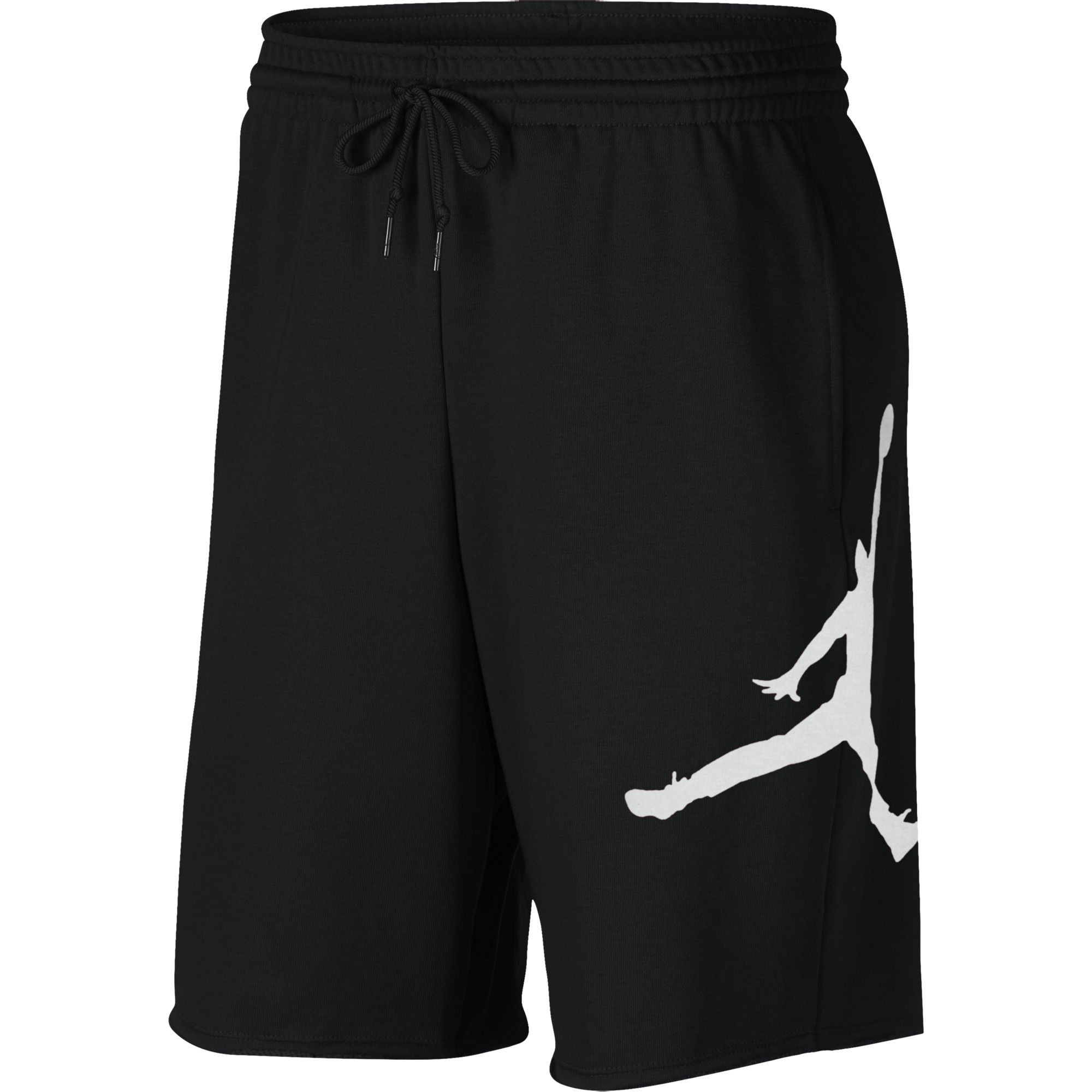 NIKE AIR JORDAN JUMPMAN FLEECE SHORTS BLACK