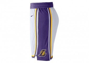 Lakers swingman hot sale shorts white