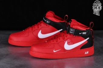 First Look: Nike Air Force 1 Mid '07 LV8 Utility – Red