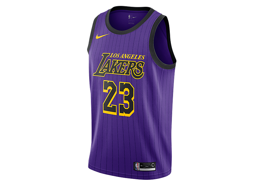 lebron purple lakers jersey