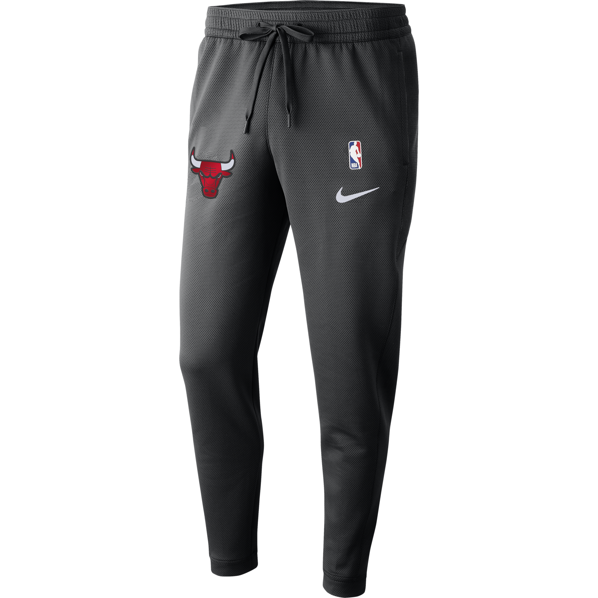 NIKE NBA CHICAGO BULLS THERMAFLEX SHOWTIME PANTS BLACK