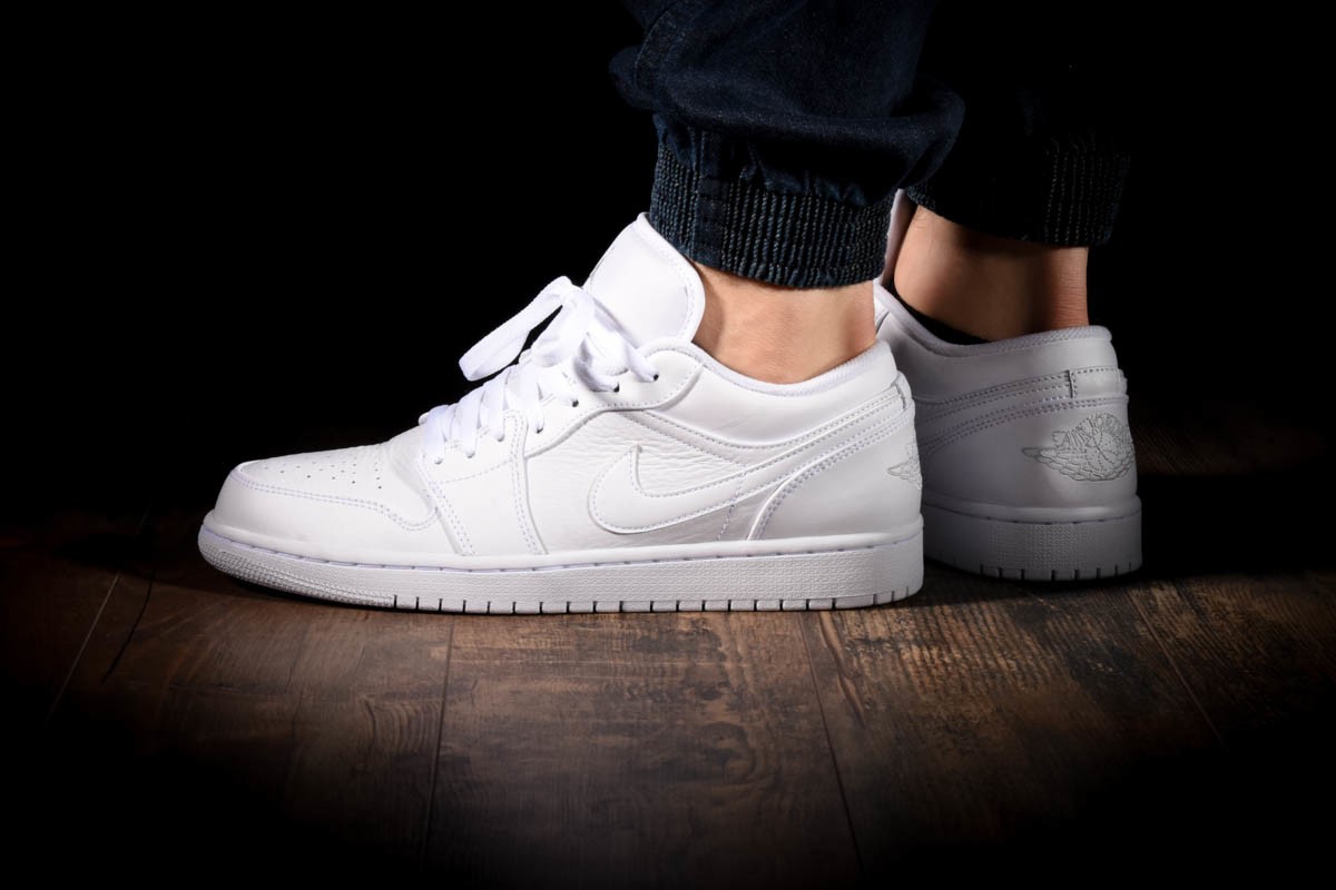 NIKE AIR JORDAN 1 RETRO LOW ALL WHITE