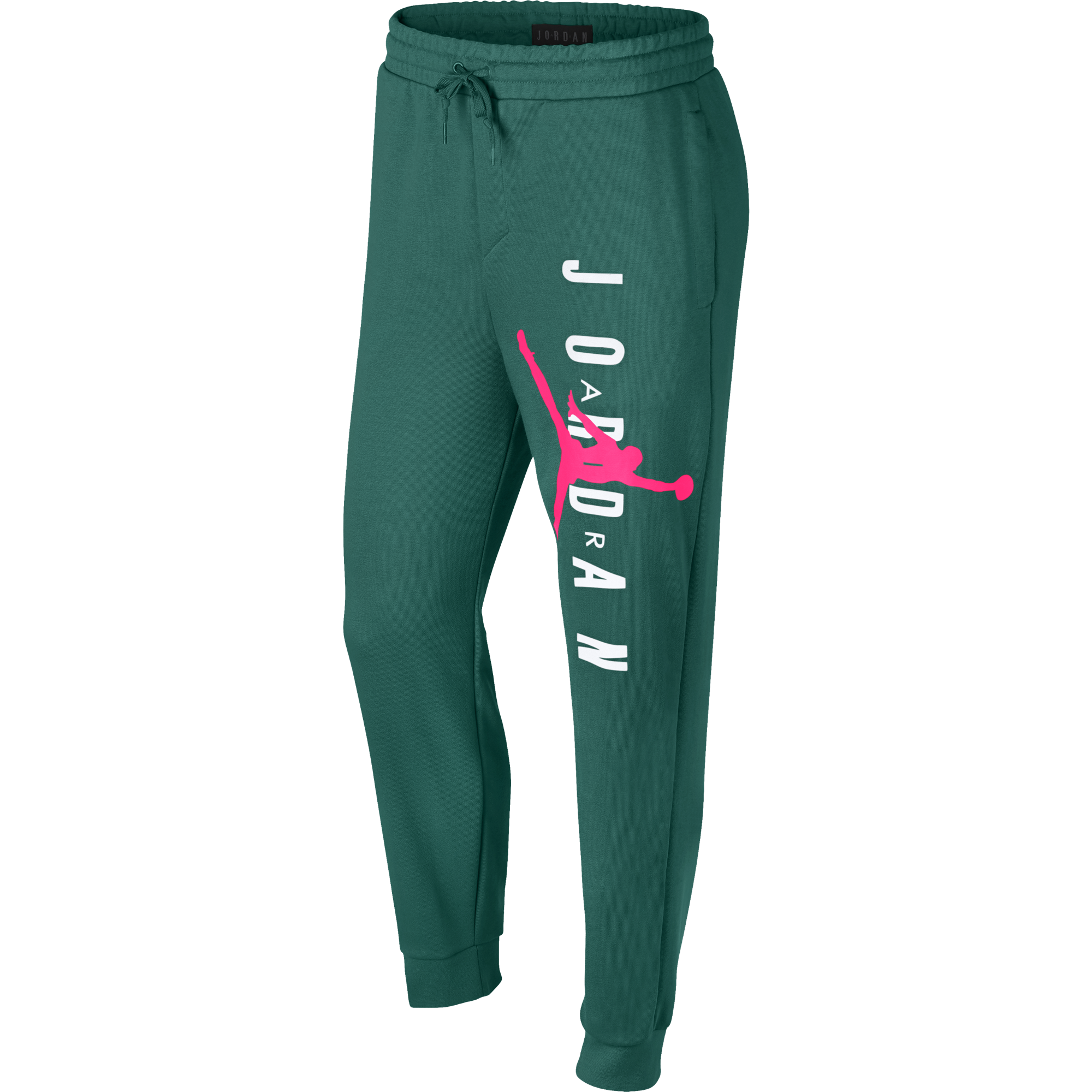 NIKE AIR JORDAN JUMPMAN AIR LIGHTWEIGHT FLEECE PANTS MYSTIC GREEN