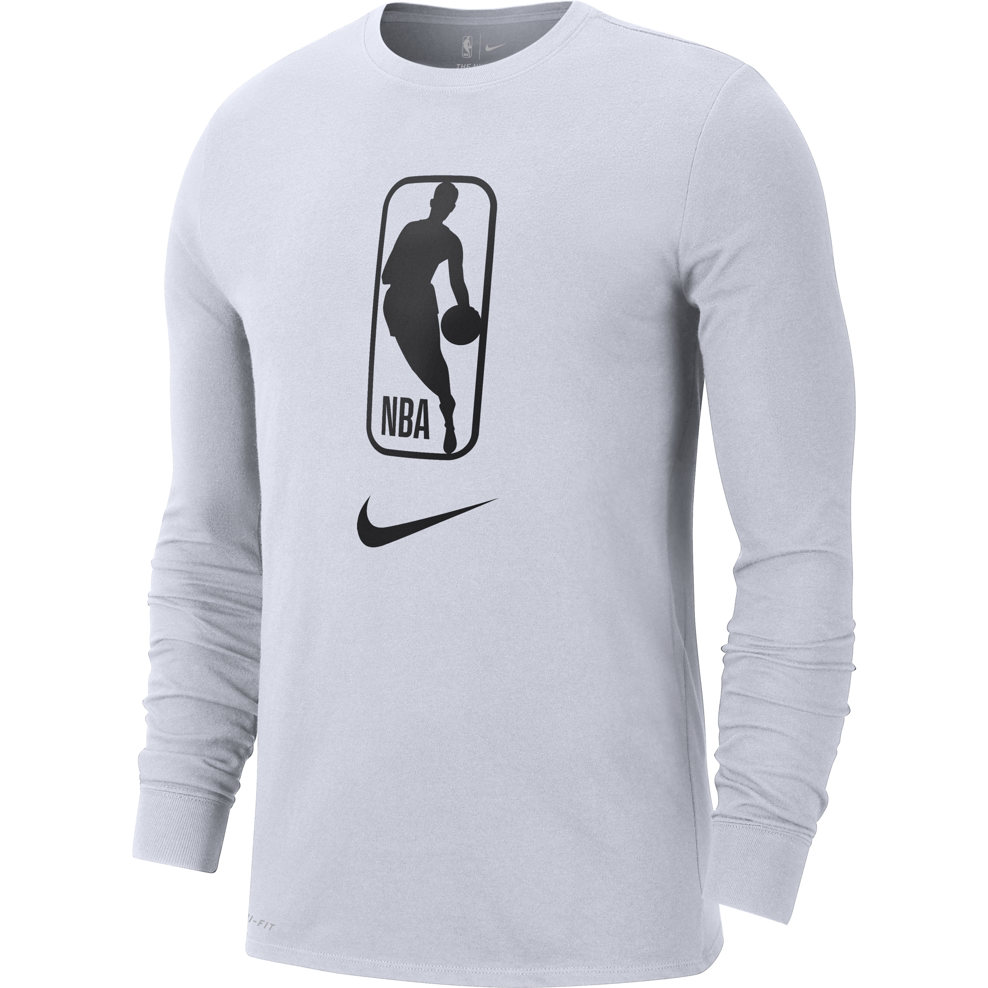 NIKE NBA TEAM 31 DRY LONG-SLEEVE TEE WHITE