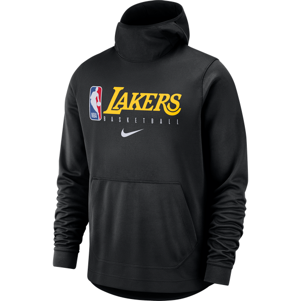 NIKE NBA LOS ANGELES LAKERS SPOTLIGHT HOODIE BLACK