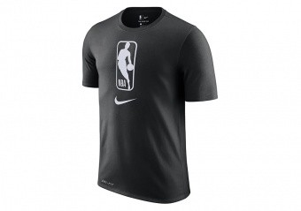 NIKE NBA TEAM 31 DRY TEE BLACK WHITE