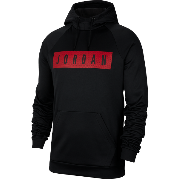 NIKE AIR JORDAN THERMA 23 ALPHA HOODIE BLACK