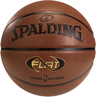 SPALDING  NBA NEVERFLAT IN/OUT SIZE 7 AMBER ORANGE