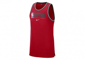 NIKE NBA TORONTO RAPTORS DRY TANK UNIVERSITY RED