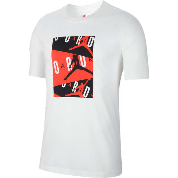 NIKE AIR JORDAN CREW TEE WHITE