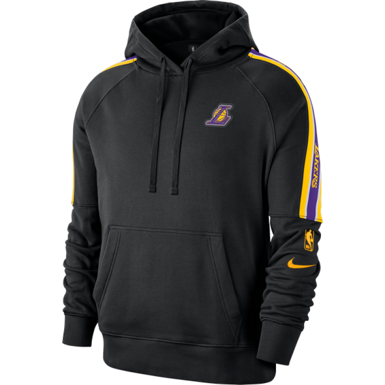 Nike Nba Los Angeles Lakers Courtside Pullover Hoodie For 70 00 Kicksmaniac Com