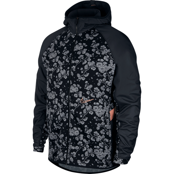 NIKE IN BLOOM THERMA CITY EXPLOTARION HOODIE BLACK