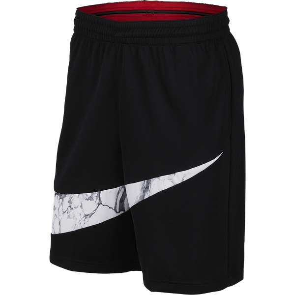 NIKE DRI-FIT HBR MARBLE SHORTS BLACK