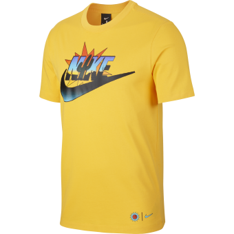 NIKE FUTURA BASKETBALL TEE UNIVERSITY GOLD for 30.00