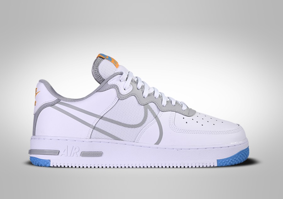 blue grey and white air force 1