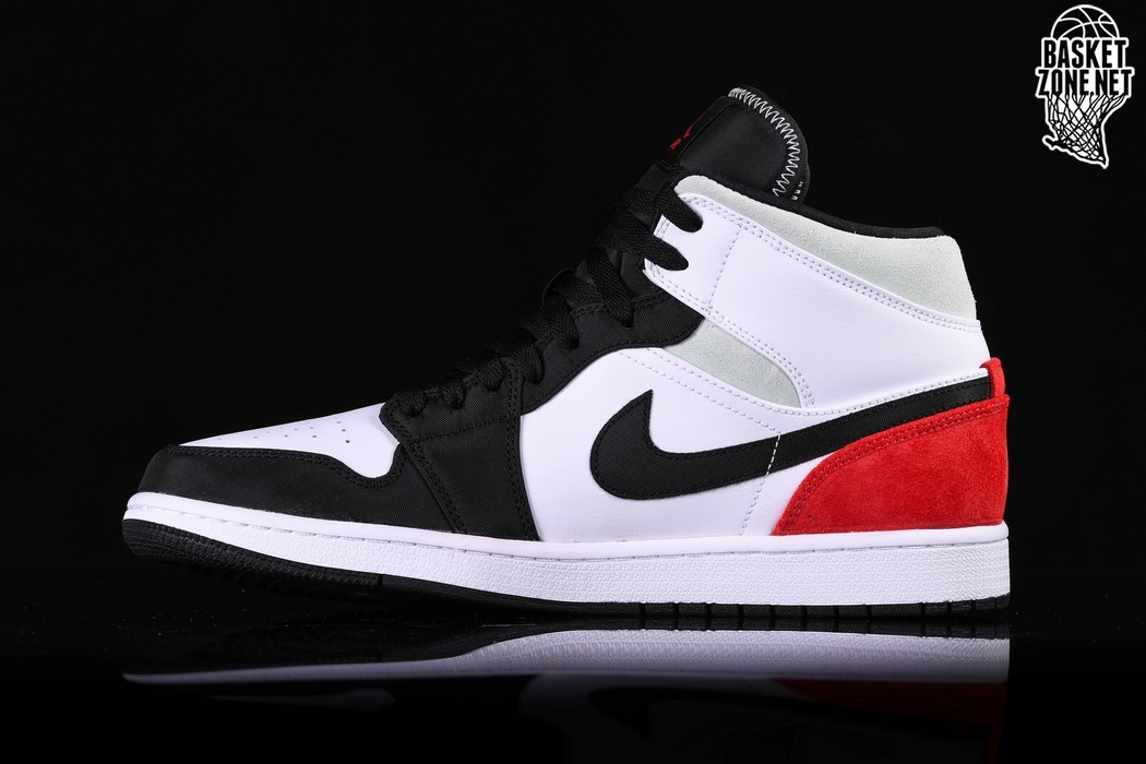 NIKE AIR JORDAN 1 RETRO MID UNION BLACK TOE price 185.00