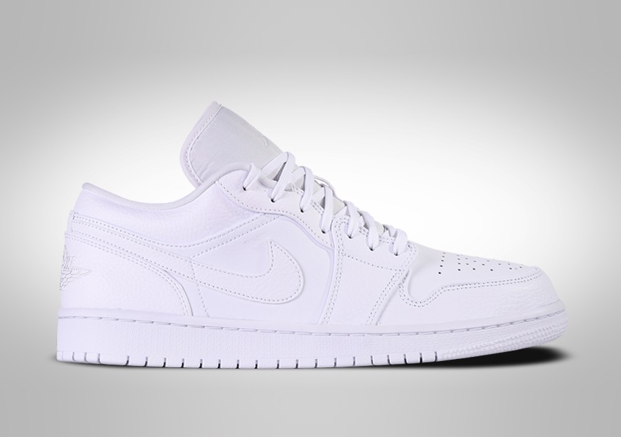 nike jordans white low