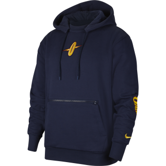 NIKE NBA GOLDEN STATE WARRIORS COURTSIDE CITY EDITION PULLOVER HOODIE