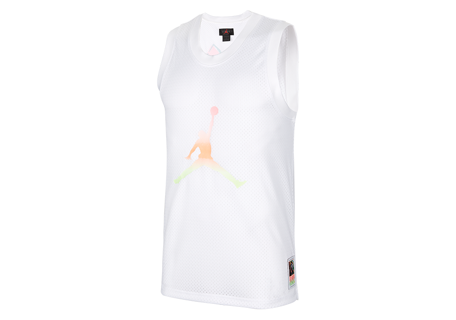 NIKE AIR JORDAN SPORT DNA JERSEY WHITE