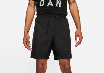 NIKE AIR JORDAN JUMPMAN POOLSIDE SHORTS BLACK