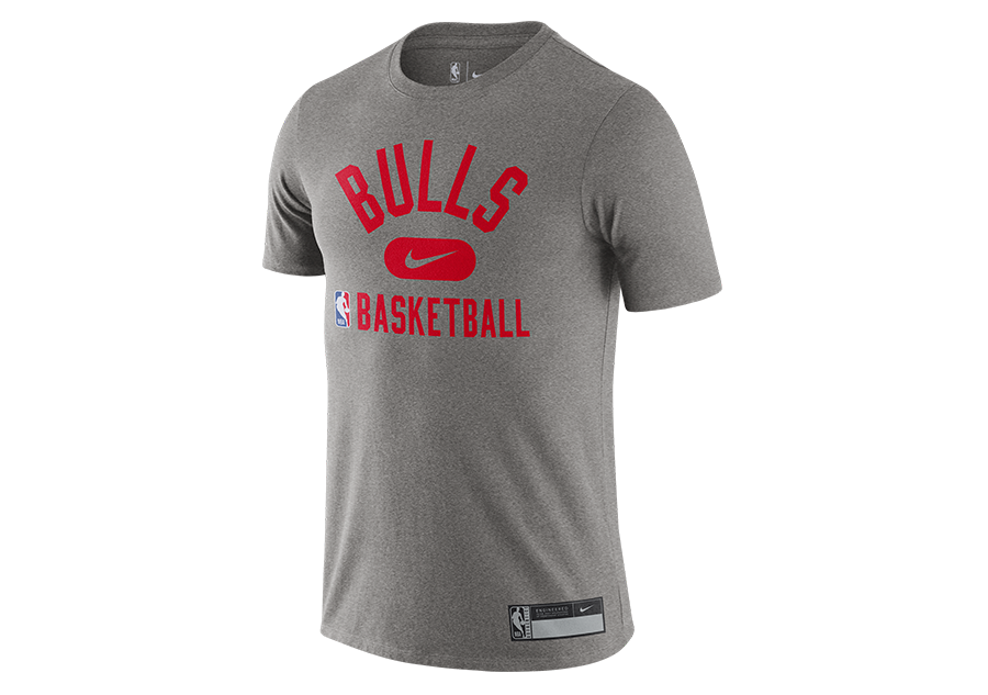 Nike Chicago Bulls Spotlight Dri-FIT NBA Pullover Hoodie Black/Red - BLACK