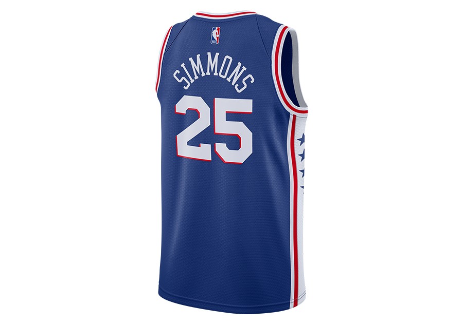 Philadelphia 76ers Ben Simmons Jersey Tee T Shirt Men Size S-5XL Shadow