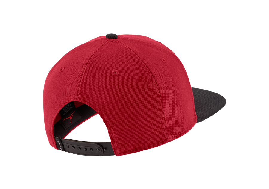 JORDAN PRO JUMPMAN SNAPBACK HAT GYM RED