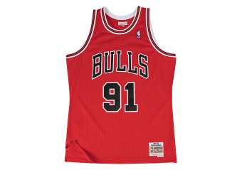 MITCHELL & NESS NBA SWINGMAN JERSEY CHICAGO BULLS - DENNIS RODMAN #91