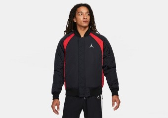 JORDAN Sweat jacket JORDAN ESSENTIALS in black