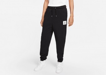 NIKE AIR JORDAN ESSENTIALS STATEMENT FLEECE PANTS BLACK