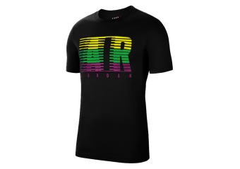 NIKE AIR JORDAN AIR MOTION TEE BLACK