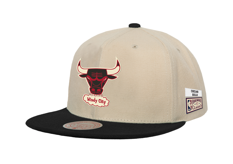 MITCHELL & NESS VINTAGE JOCKEY SNAPBACK HWC CHICAGO BULLS