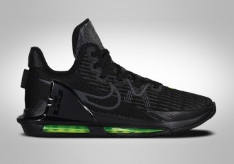 NIKE LEBRON WITNESS VI BLACK GREEN NEON price 127.50 Basketzone