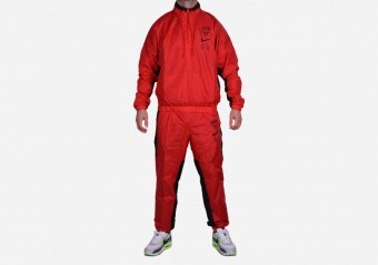 NIKE NBA CHICAGO BULLS COURTSIDE TRACKSUIT UNIVERSITY RED