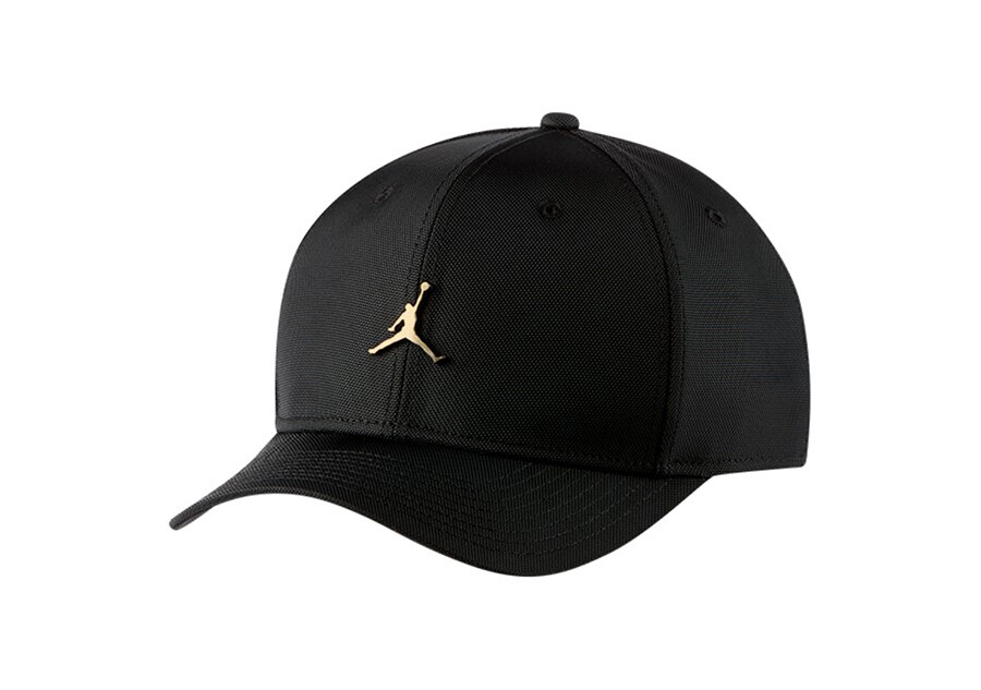 NIKE AIR JORDAN CLASSIC99 METAL JUMPMAN CAP BLACK GOLD price 32.50 Basketzone