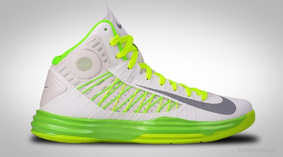 NIKE LUNAR HYPERDUNK 2012 ELECTRIC GREEN 
