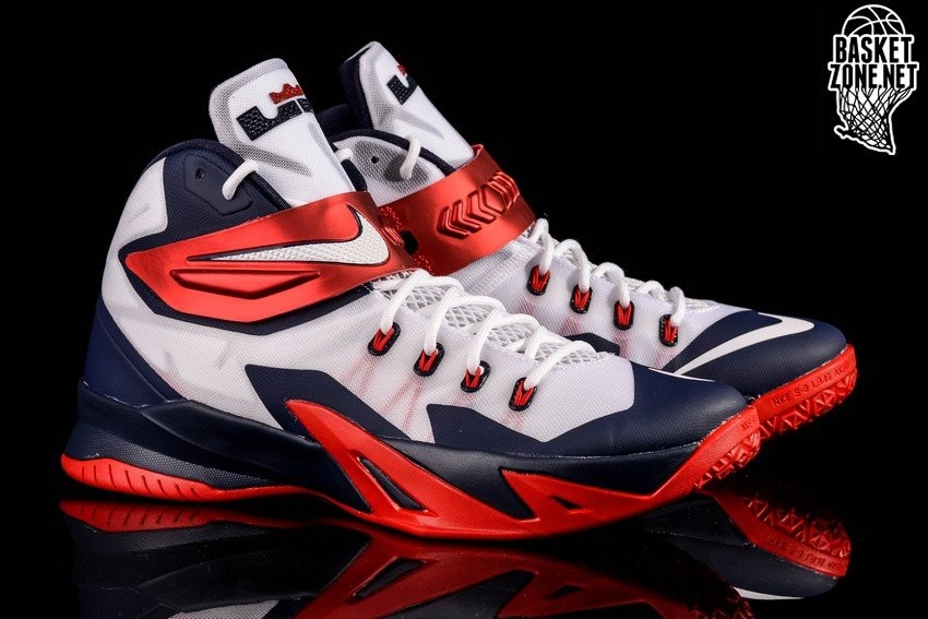 NIKE ZOOM SOLDIER VIII LEBRON DREAM TEAM USA HOME voor 105 00